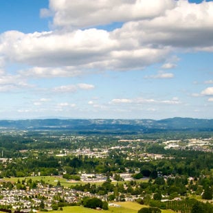 aerial photo of Hillsboro
