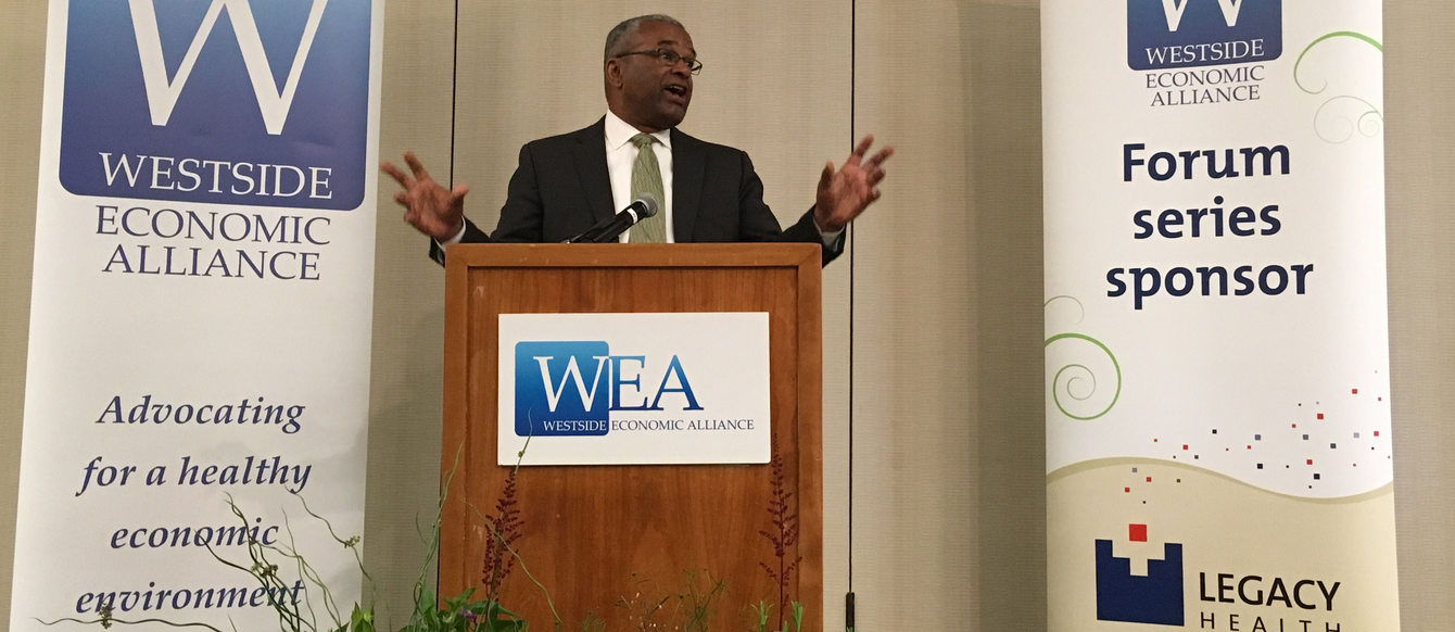Ron Sims, former deputy secretary of the Department of Housing and Urban Development