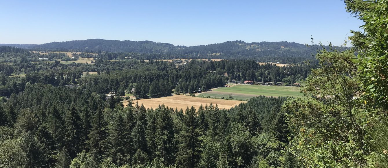 Scenic view from Clackamas Bluffs