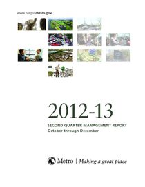 2012-13 quarter 2 management report