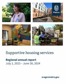 Supportive Housing Services Regional Annual Report July 1, 2023-June 30, 2024