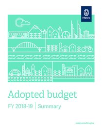 FY 2018-19 adopted budget