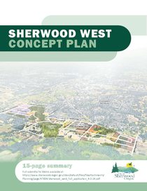 Sherwood West Concept Plan 2024