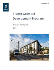 Transit Oriented Development Strategic Plan 2023