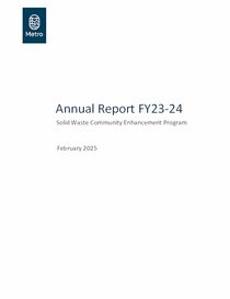 Community Enhancement Program FY2023-24 annual report