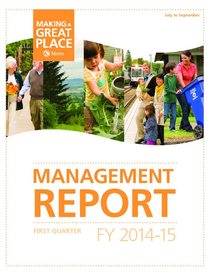 2014-15 quarter 1 management report