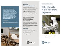 Tome medidas para evitar la exposición al asbesto – solo en inglés