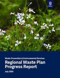 2023 Regional Waste Plan progress report
