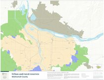 Urban and rural reserves, Multnomah County