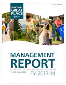 2013-14 quarter 3 management report