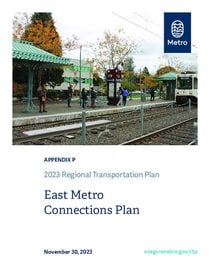 2023 Regional Transportation Plan Appendix P: East Metro Connections Plan