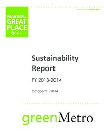 2013-14 Sustainability Report