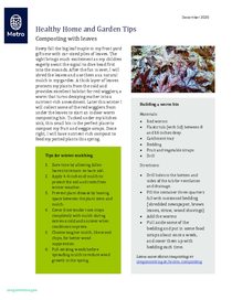 Winter mulching and light recycling tips