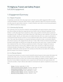 Tualatin Valley Highway transit project Fall 2024 engagement summary