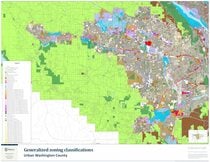 Generalized zoning classifications: Washington County