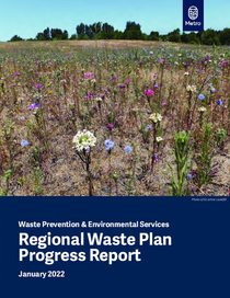 First Regional Waste Plan progress report (2019-2021)