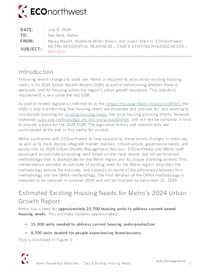 Appendix 8A: Existing housing needs