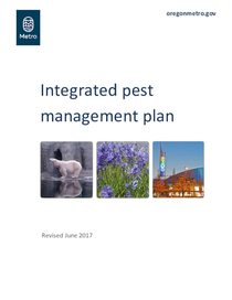 2017 Integrated pest management plan