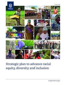 Strategic plan to advance racial equity, diversity and inclusion