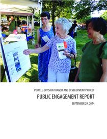 Public engagement report for September 2014