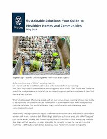 Sustainable solutions newsletter - May 2024