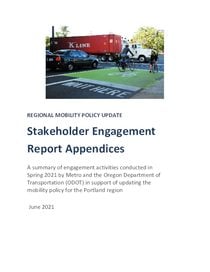 Appendices - Stakeholder Engagement Report - Spring 2021