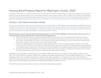 2022 housing bond annual progress report - Washington County