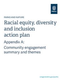Parks and nature racial equity action plan Appendix A