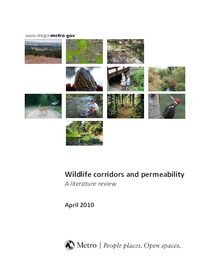 Wildlife corridors and permeability