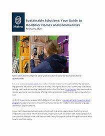 Sustainable solutions newsletter - February 2024