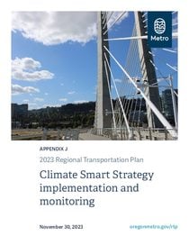 2023 Regional Transportation Plan Appendix J: Climate Smart Strategy implementation