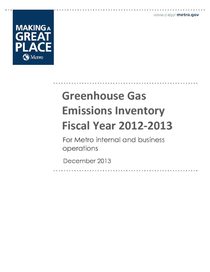 2012-13 GHG emissions inventory
