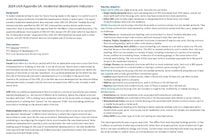 Appendix 5A: Residential development indicators