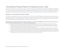 2022 housing bond annual progress report - Clackamas County