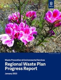 2021 Regional Waste Plan progress report