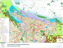 Generalized zoning classifications: Multnomah County