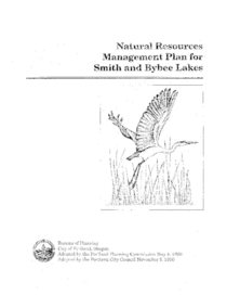 Natural resources management plan for Smith and Bybee Lakes