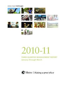 2010-11 quarter 3 management report