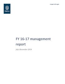 FY16-17 July-Dec management report
