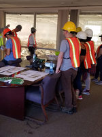 Photo of tour participants at Tualatin Valley Waste Recovery