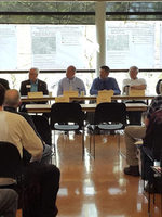 una reunion del comité directivo del Plan del ‘Southwest Corridor’