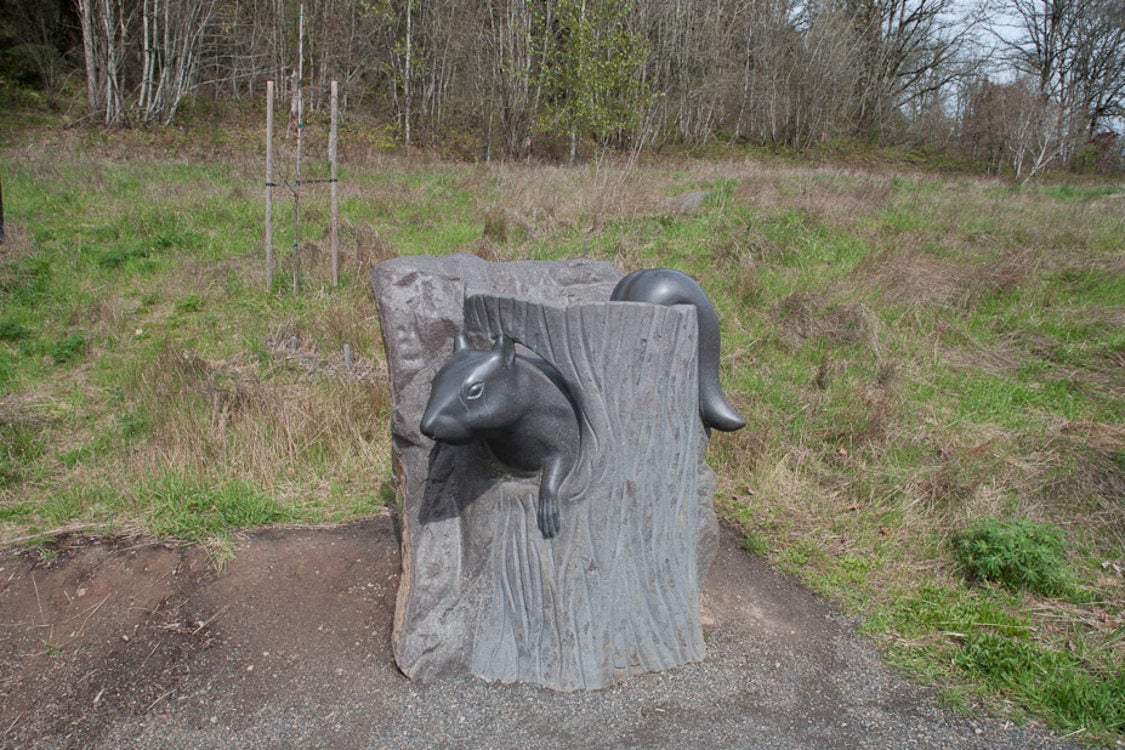 sculpture at Mount Talbert Nature Park