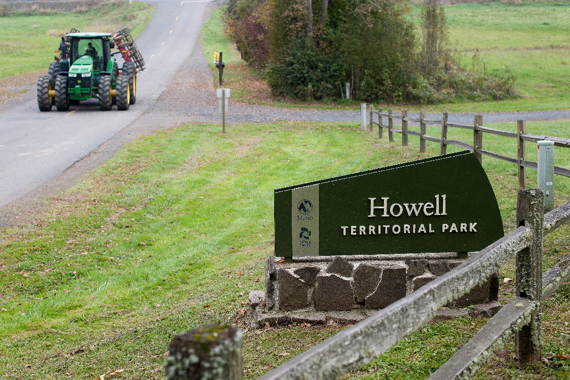 Howell Territorial Park sign