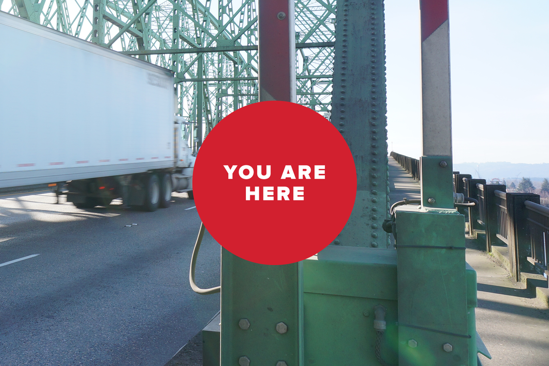You are here: Interstate Bridge