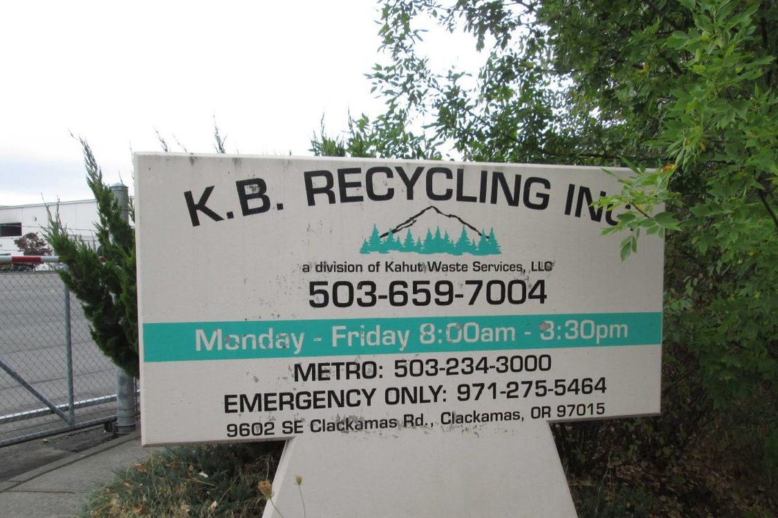 KB Recycling facility
