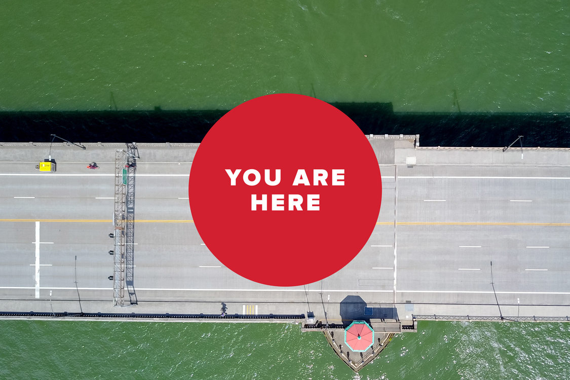 You are here: Burnside Bridge